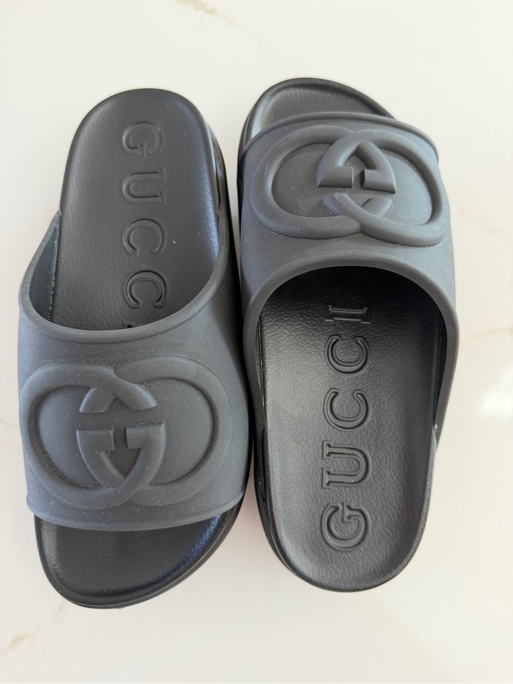 Gucci interlocking GG Slide Sandals